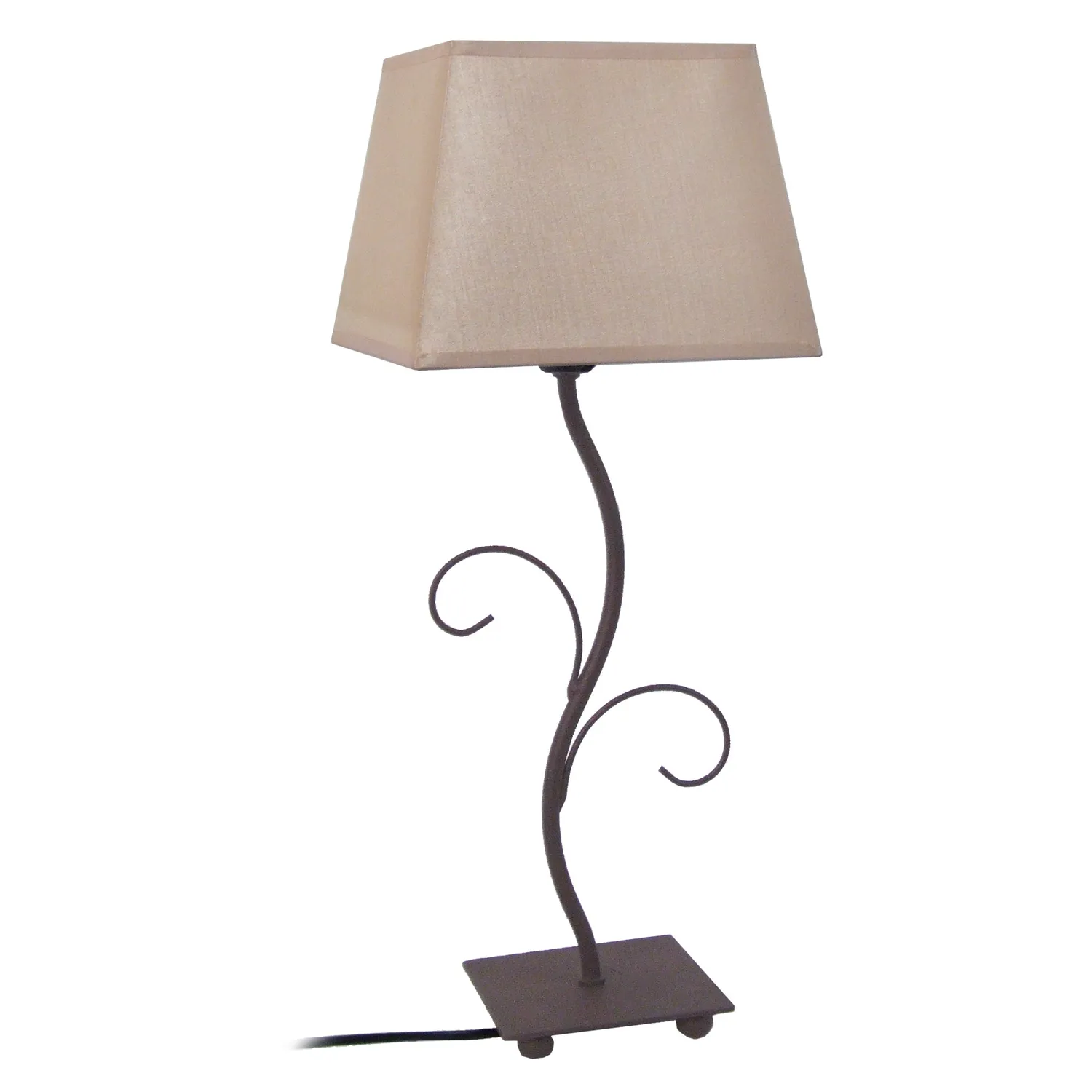 Tosel Perpetuum Lampada da Tavolo Marrone 30x47 cm