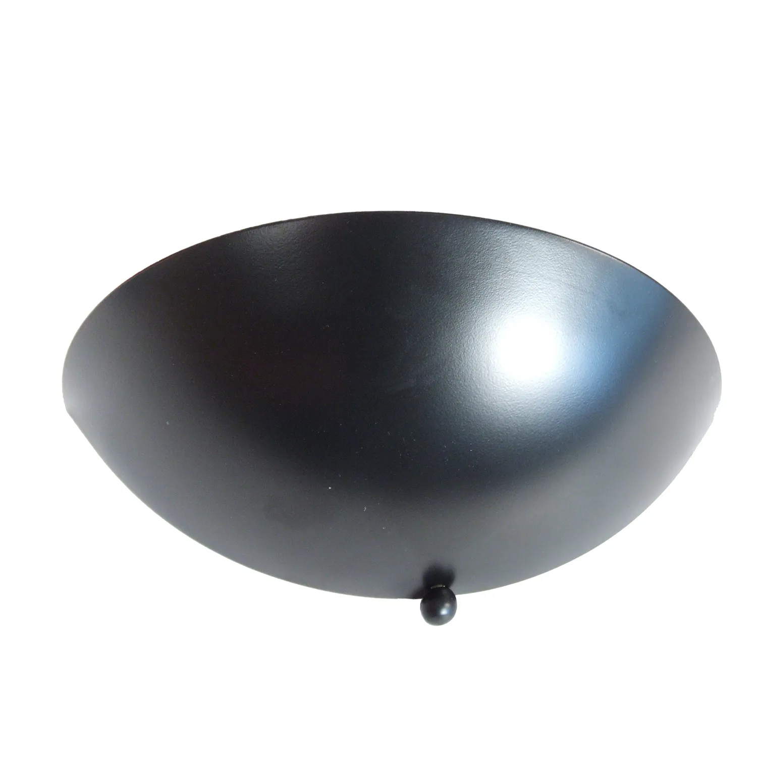 Tosel Demi Lune Applique 28x9 cm Avorio