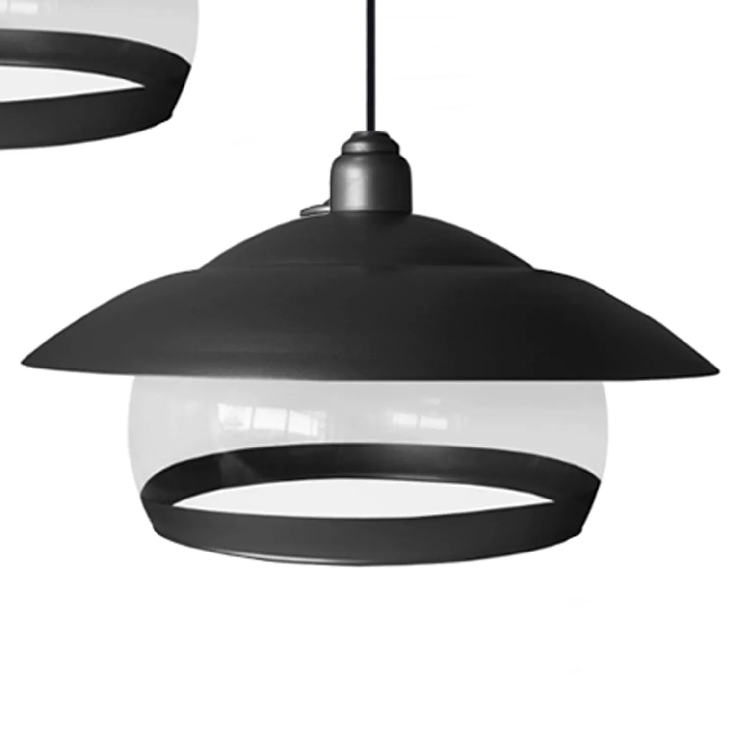 Tosel Brindisi lampadario bianco 5 luci vetro