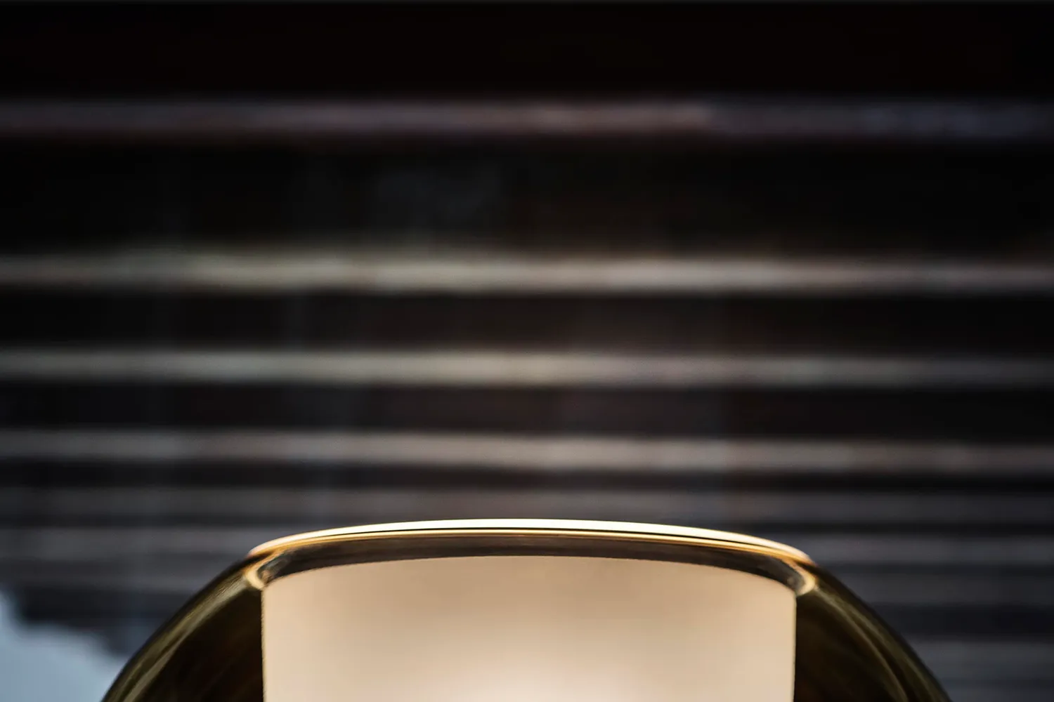 Penta Glo Medium applique nero opaco vetro 44 cm