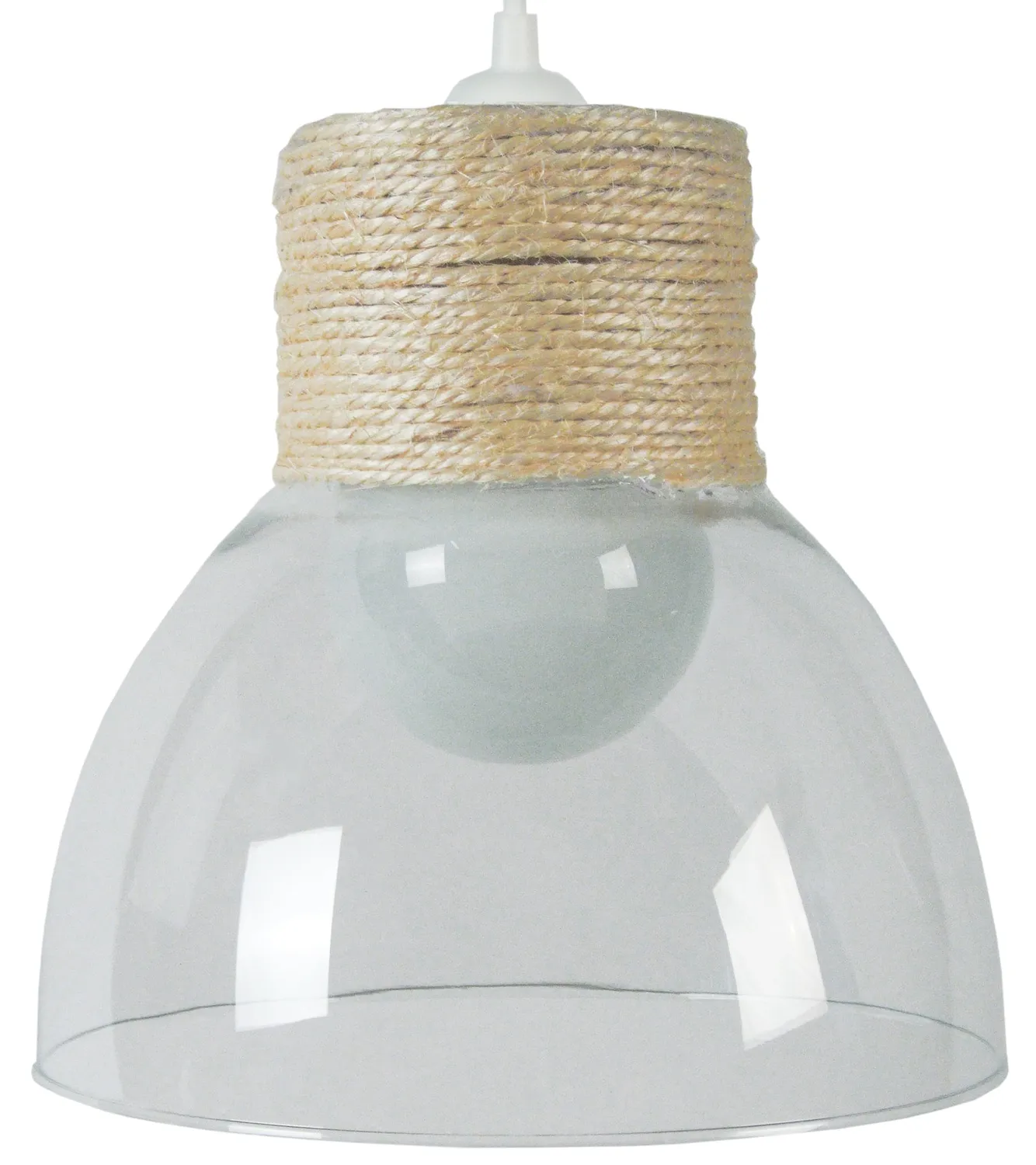 Tosel Cordes sospensione 100 cm vetro naturale