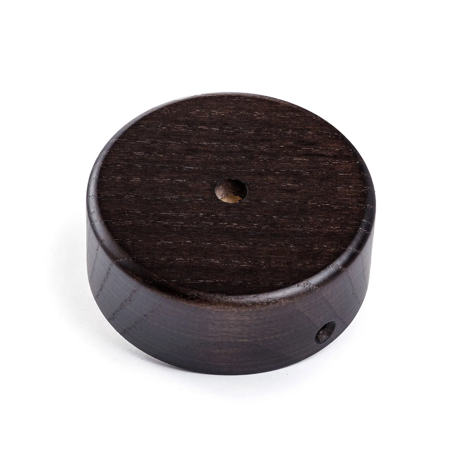 Creative Cables Mini rosone soffitto legno 1 foro wenge