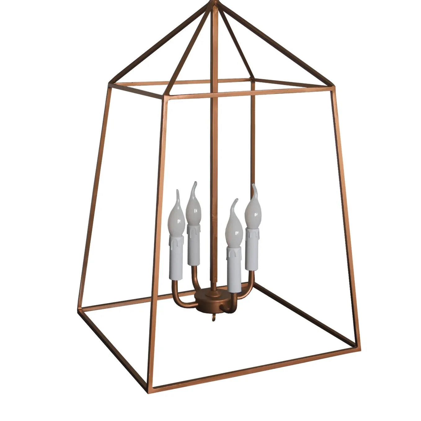 Tosel Linz lampada a sospensione metallo 43 cm oro