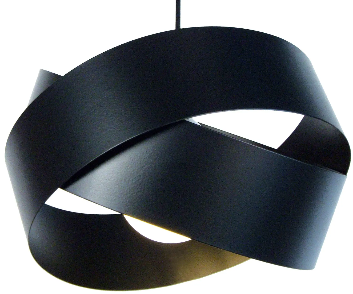Tosel Gordium sospensione metallo nero D32