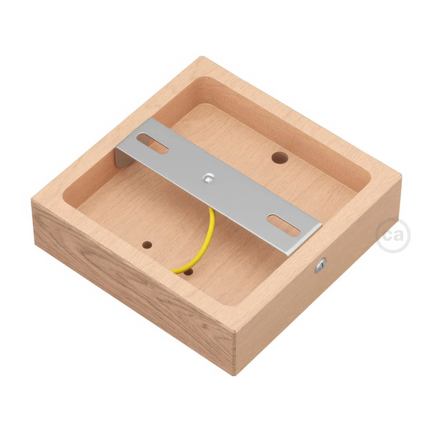 Creative Cables Archet(To) supporto quadrato legno naturale