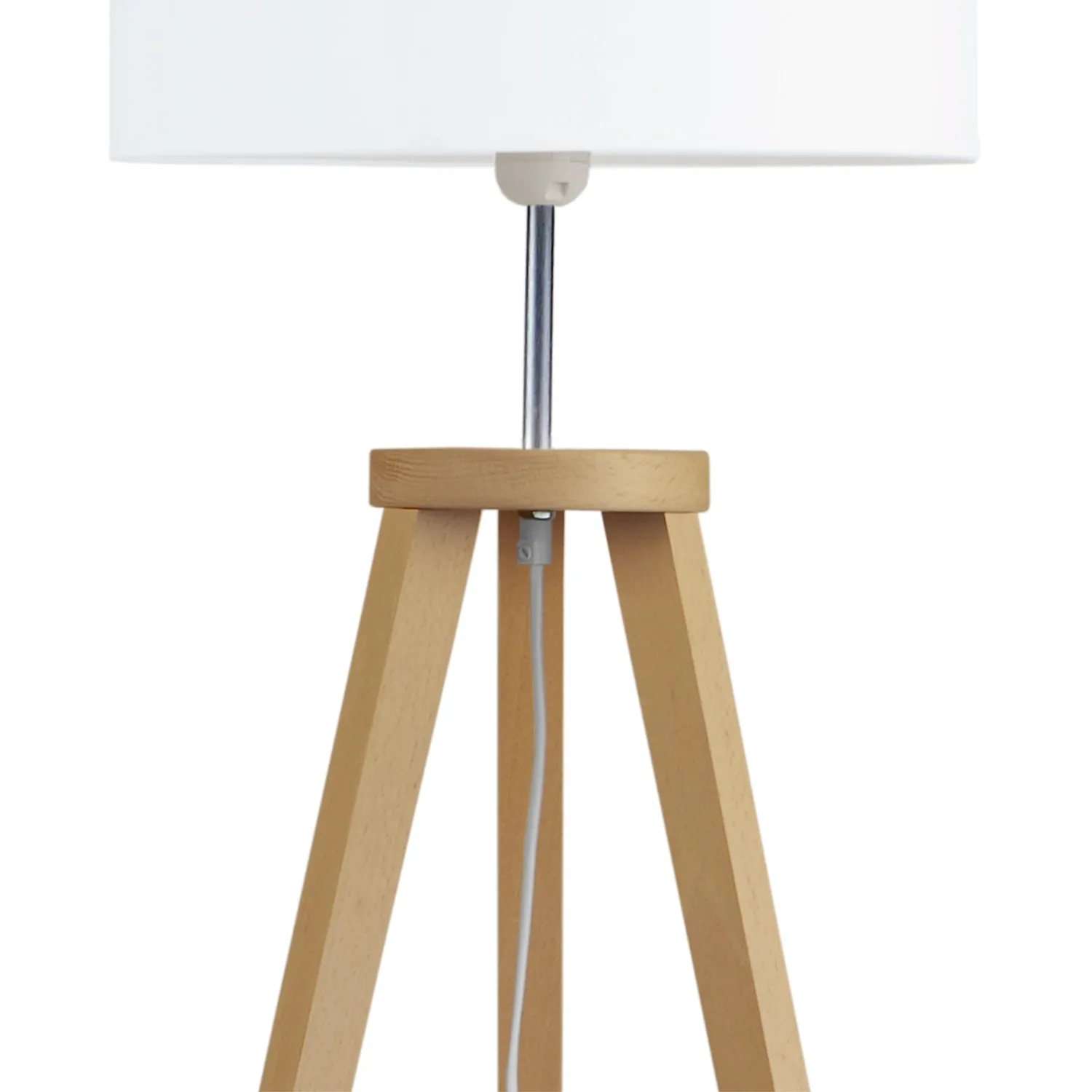 Tosel Malmo Piantana Treppiede 40x152 cm Bianca