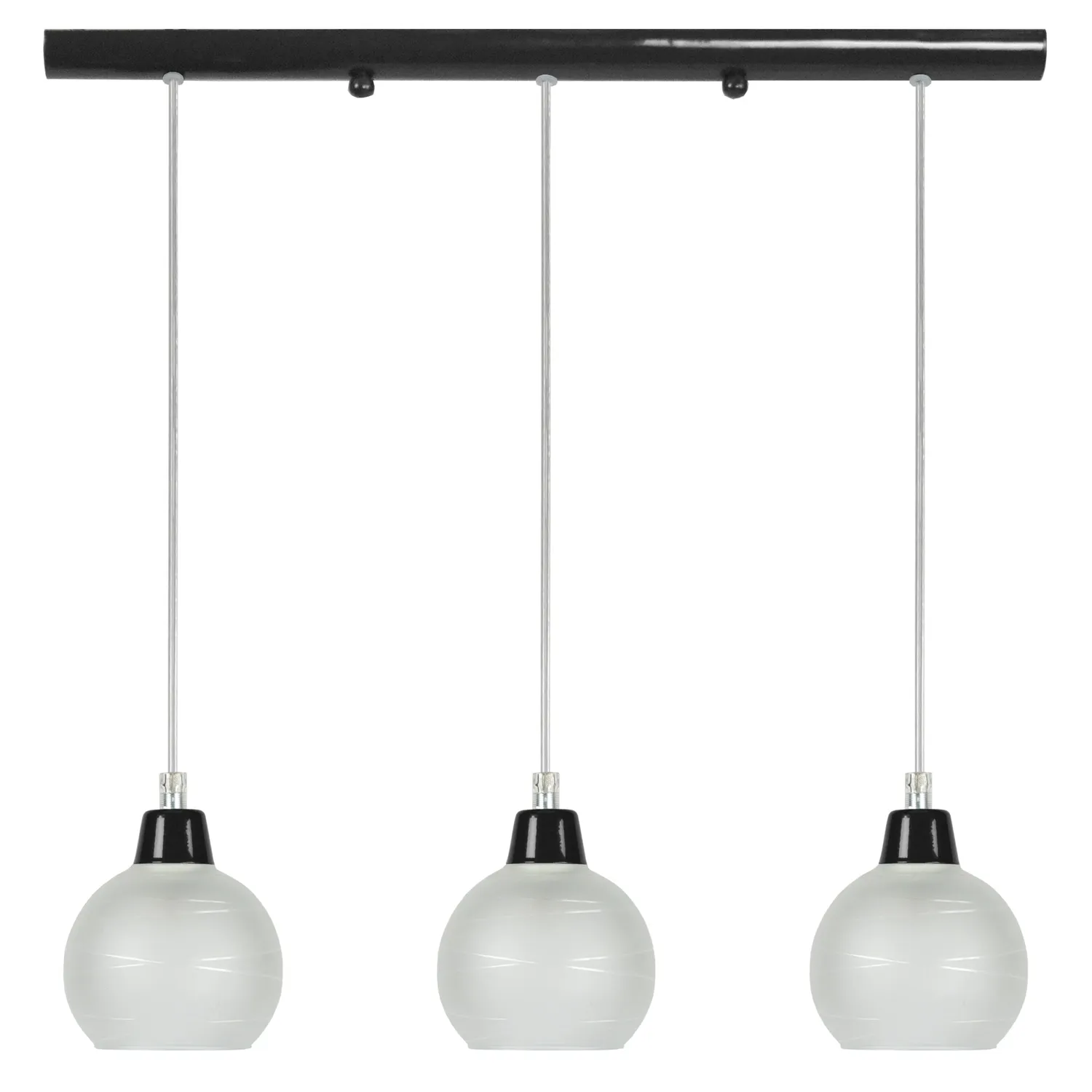 Tosel ACTUELLE lampadario alluminio 70x90 cm vetro G9