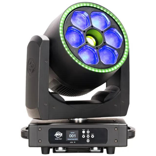 American DJ Vizi FX7 testa mobile beam wash 4 effetti