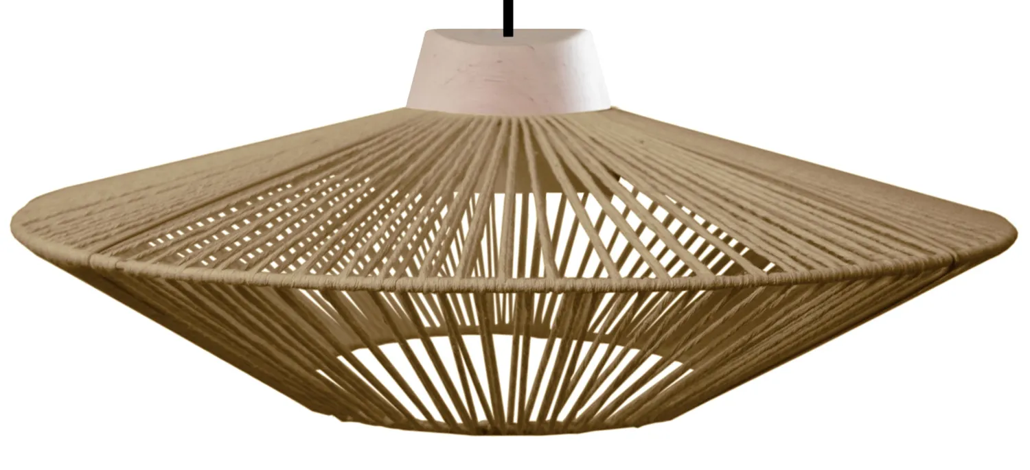 Tosel Harry 60 sospensione naturale 60x100 cm corda
