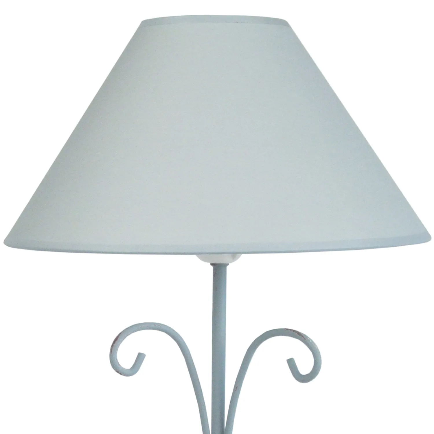 Tosel Carcassonne lampada tavolo 30x51 cm bianco ecru