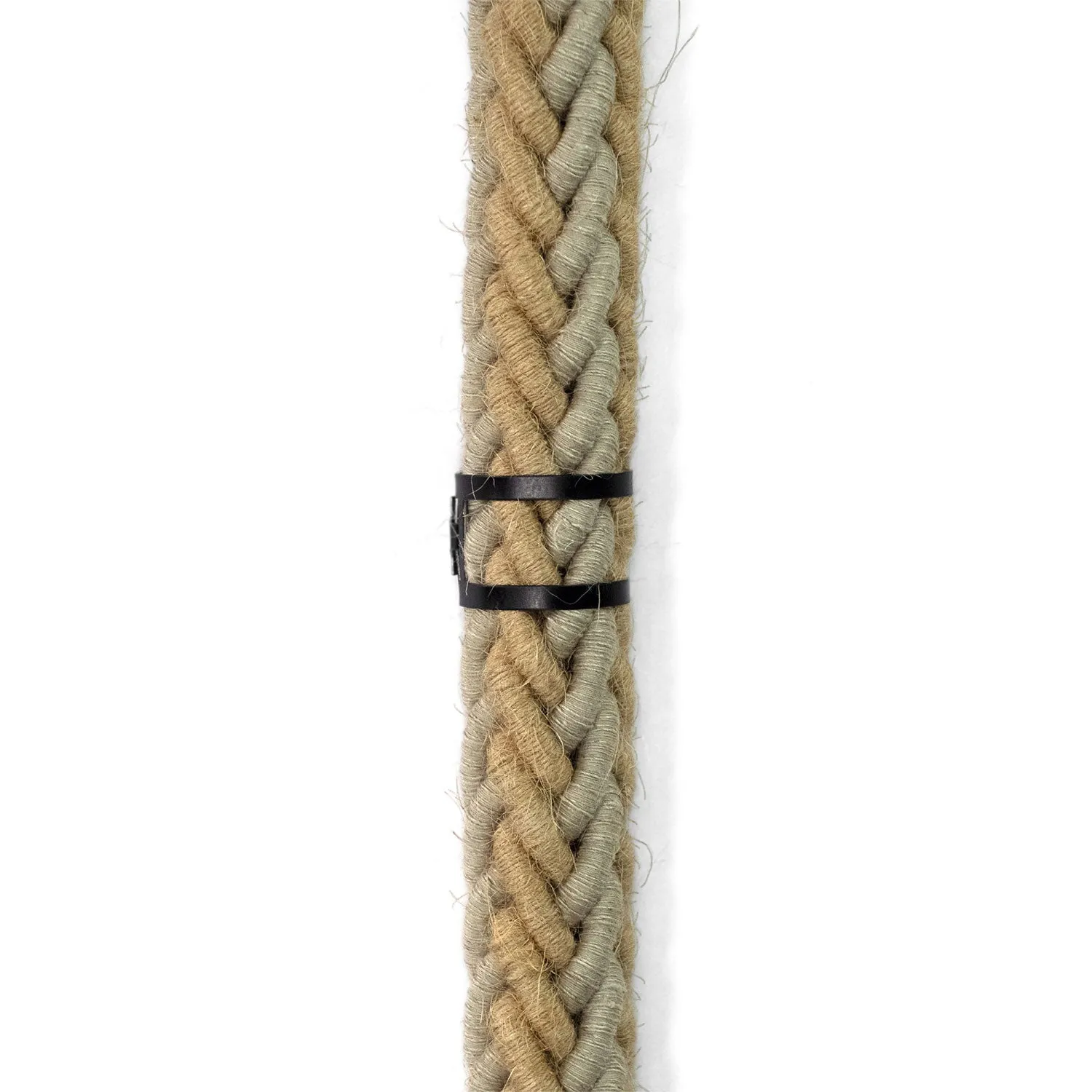 Creative Cables Clip Fermacavo Metallo Nero 24mm