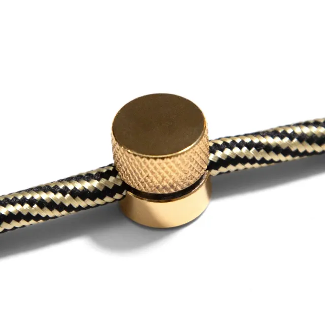Creative Cables Sarè serracavo ottone 2 pezzi cavi tessuto