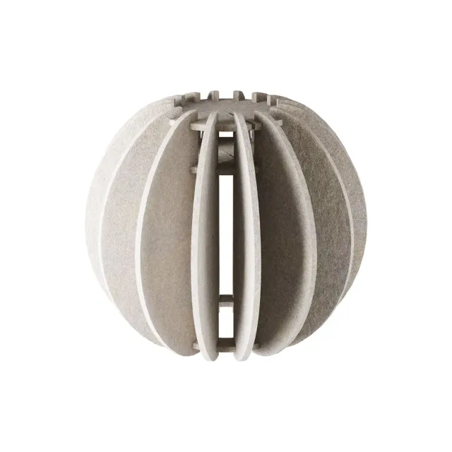 Creative Cables LAMPSHADE paralume ellittico tortora E27