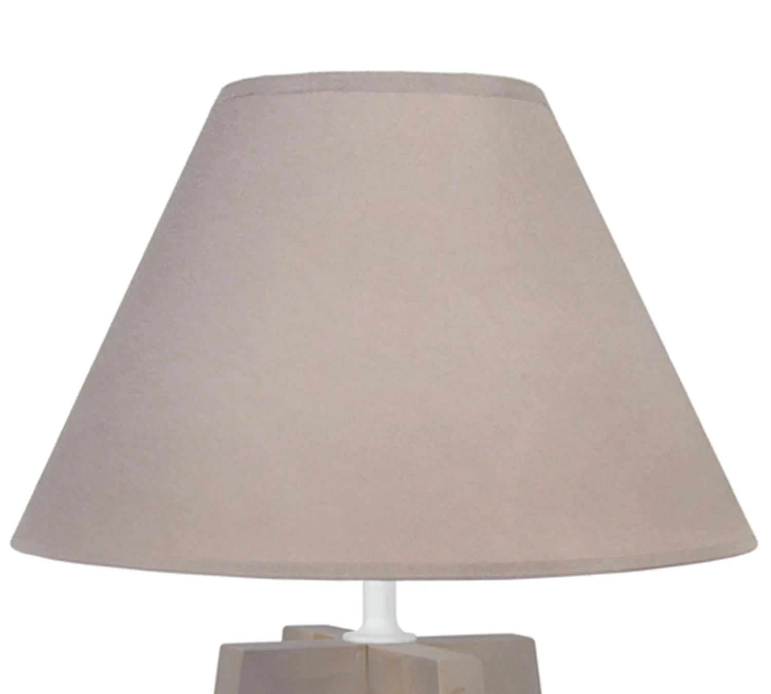 Tosel Lot Lampada da Tavolo Nera 30x50cm E27