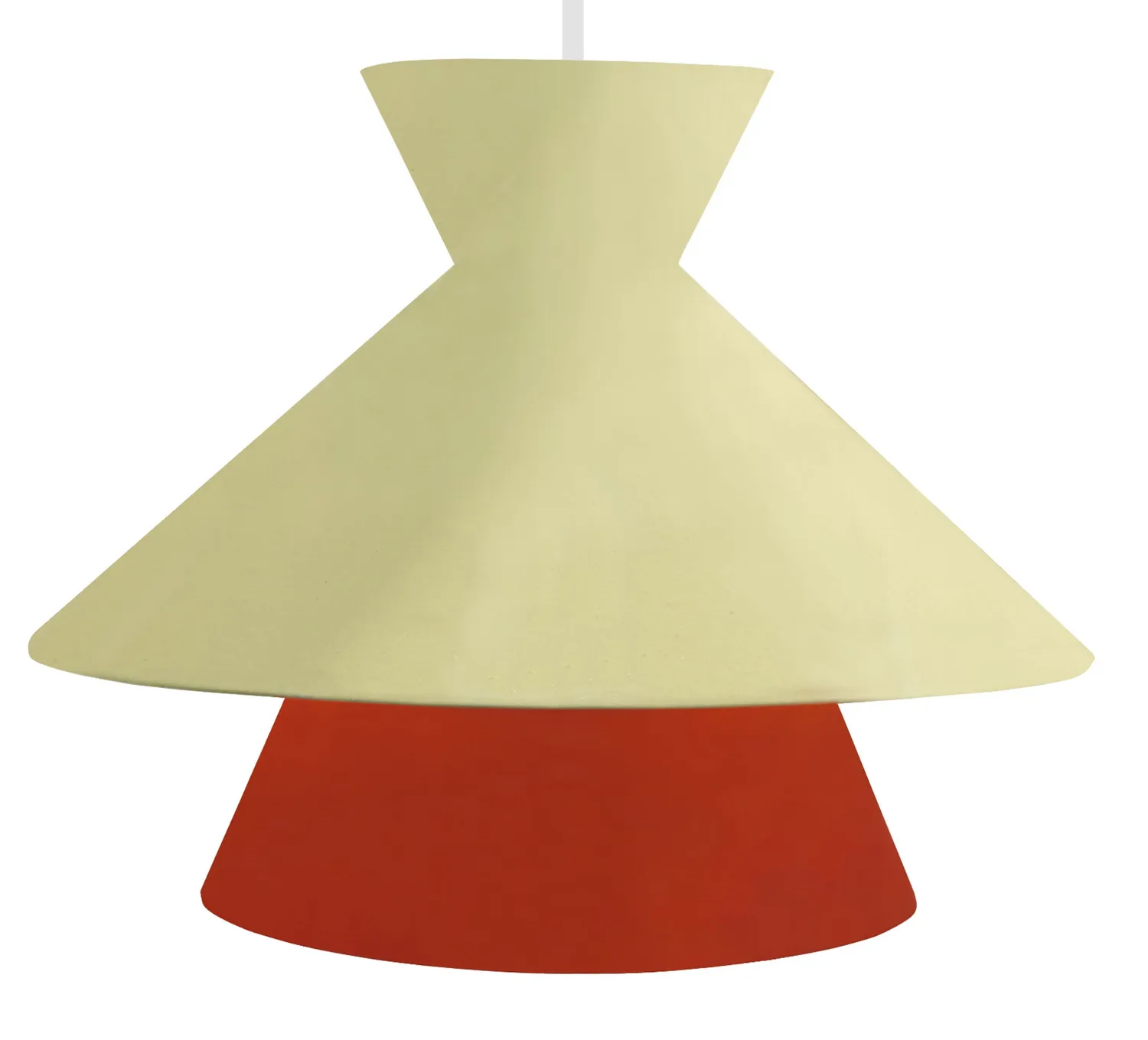Tosel Jenny sospensione metallo arancione E27