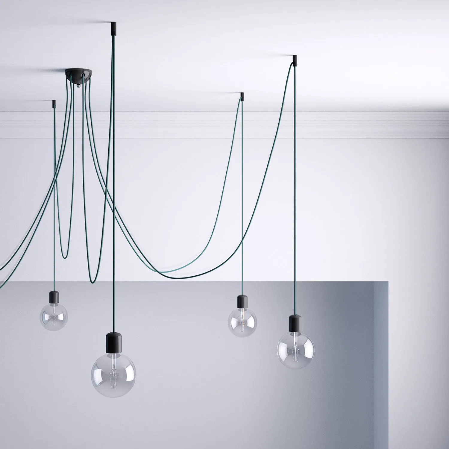 Creative Cables Swag Hook gancio soffitto nero