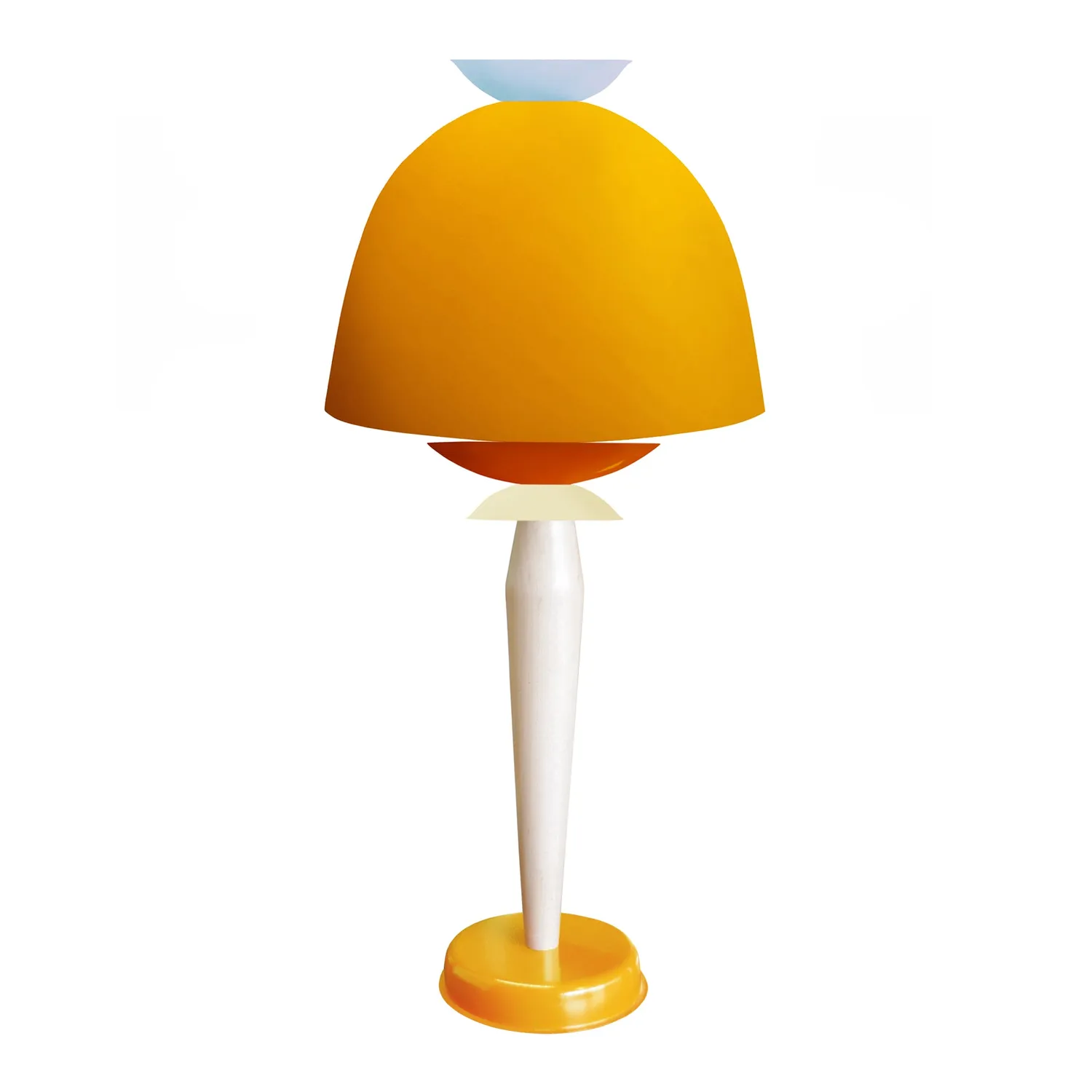 Tosel Janina Lampada da Comodino 24x52cm Arancione