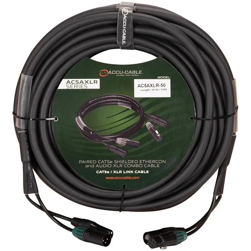 American DJ Accu-Cable AC5AXLR-50 cavo combo 15 m