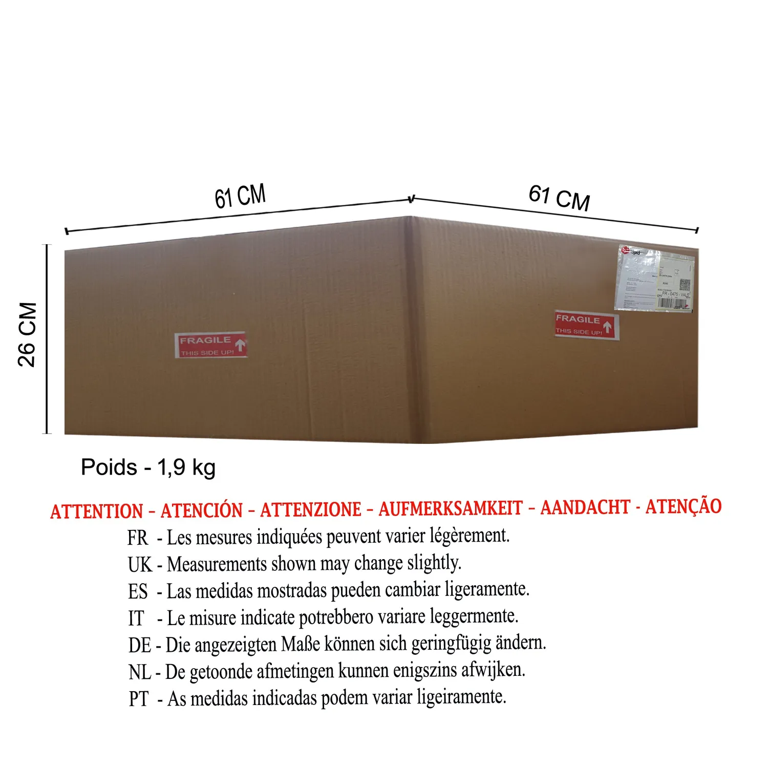 Tosel Actuelle lampadario alluminio 68 cm vetro