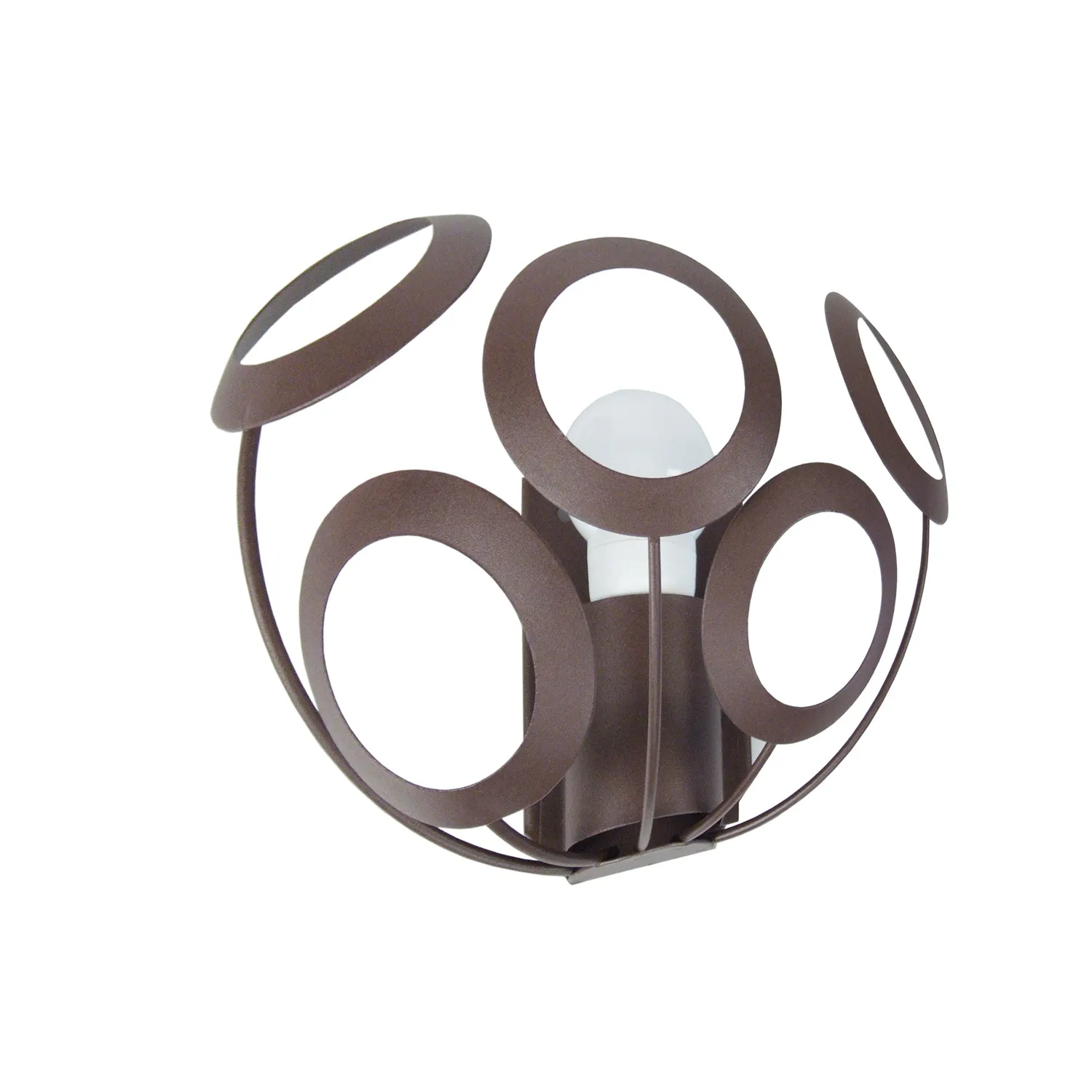 Tosel Jupiter applique alluminio 24 cm E27