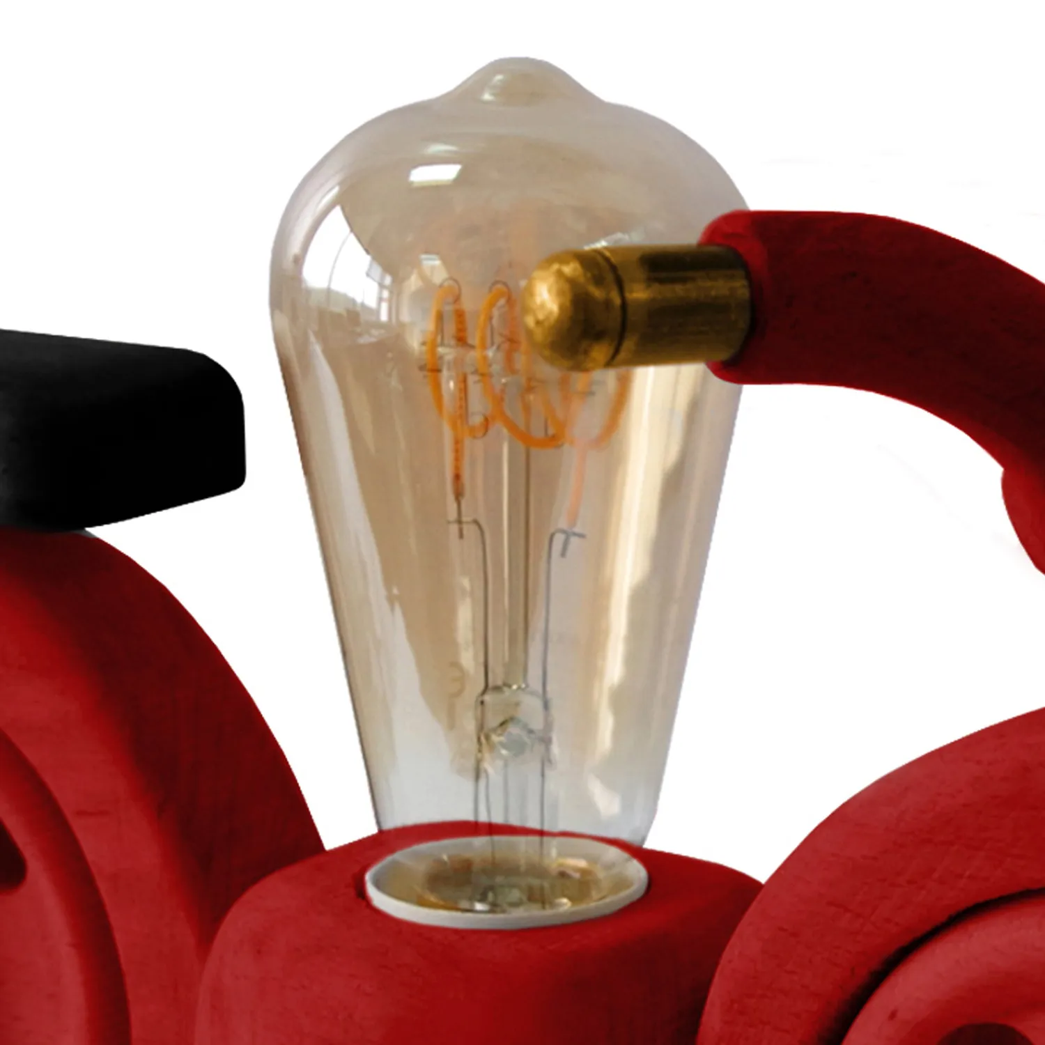 Tosel Moto lampada da comodino 7x12cm naturale cromo