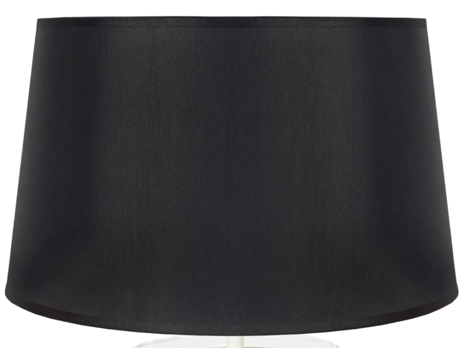 Tosel Pot lampada da tavolo vetro nera 30x45 cm