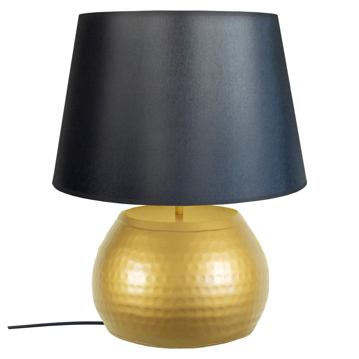 Tosel Calcuta Lampada da Tavolo 40x47cm Cromo Bianco