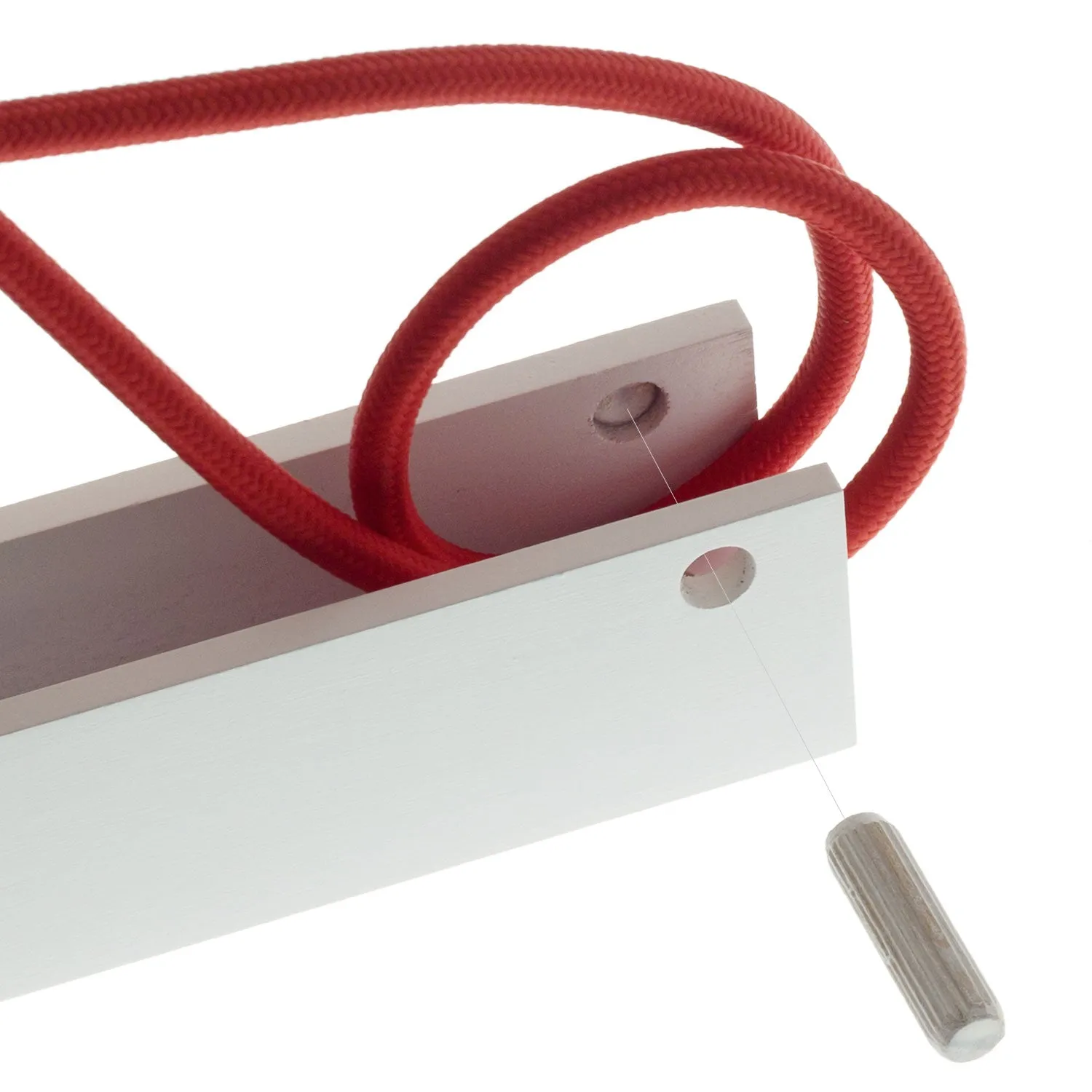 Creative Cables Pinocchio supporto a parete bianco legno