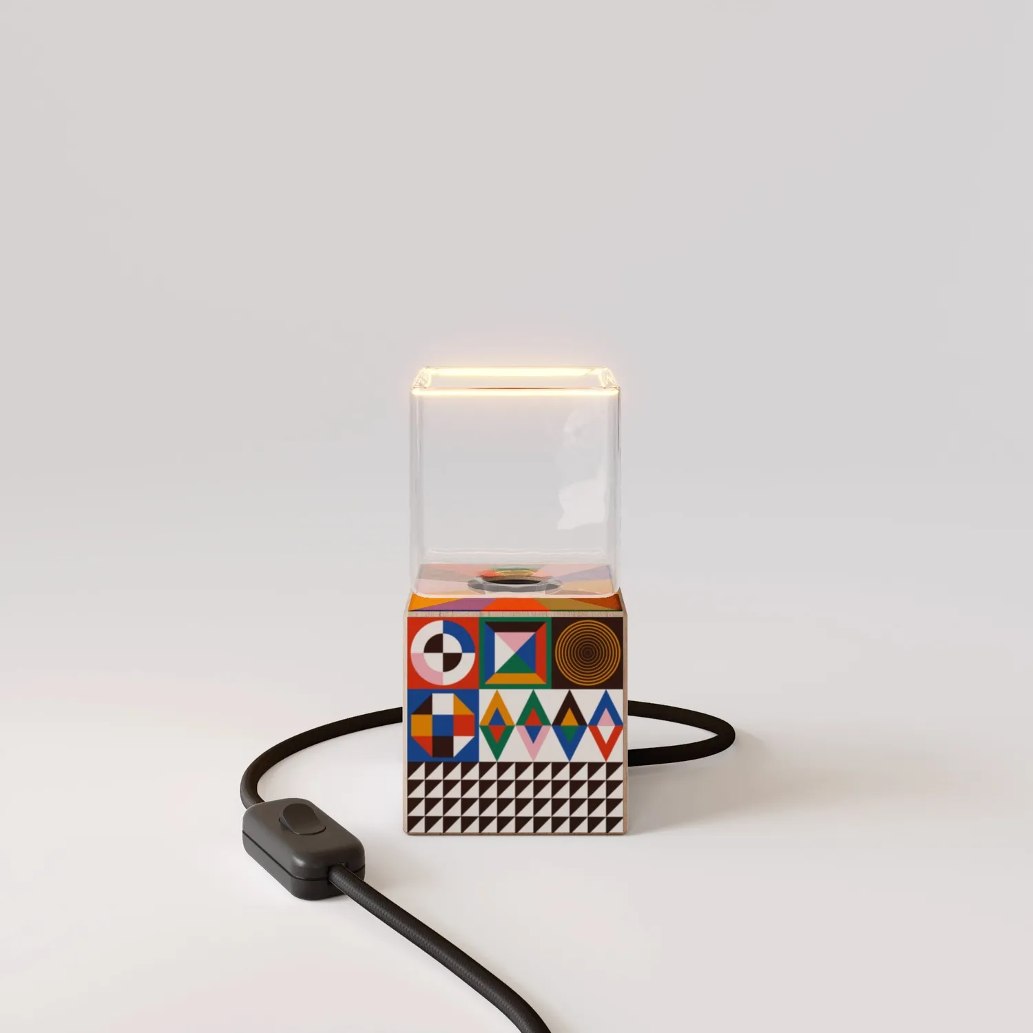 Creative Cables Cubetto lampada tavolo PosterLad Ghost