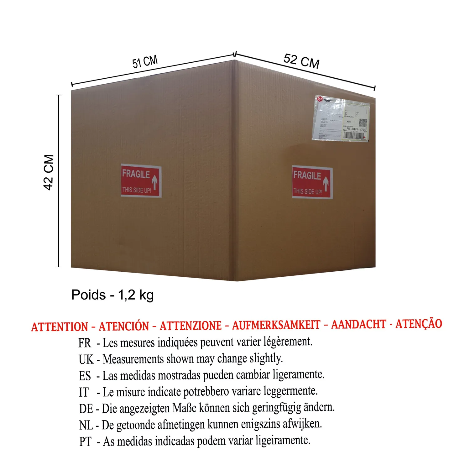 Tosel Cochin lampada da tavolo treppiede crema 54 cm legno