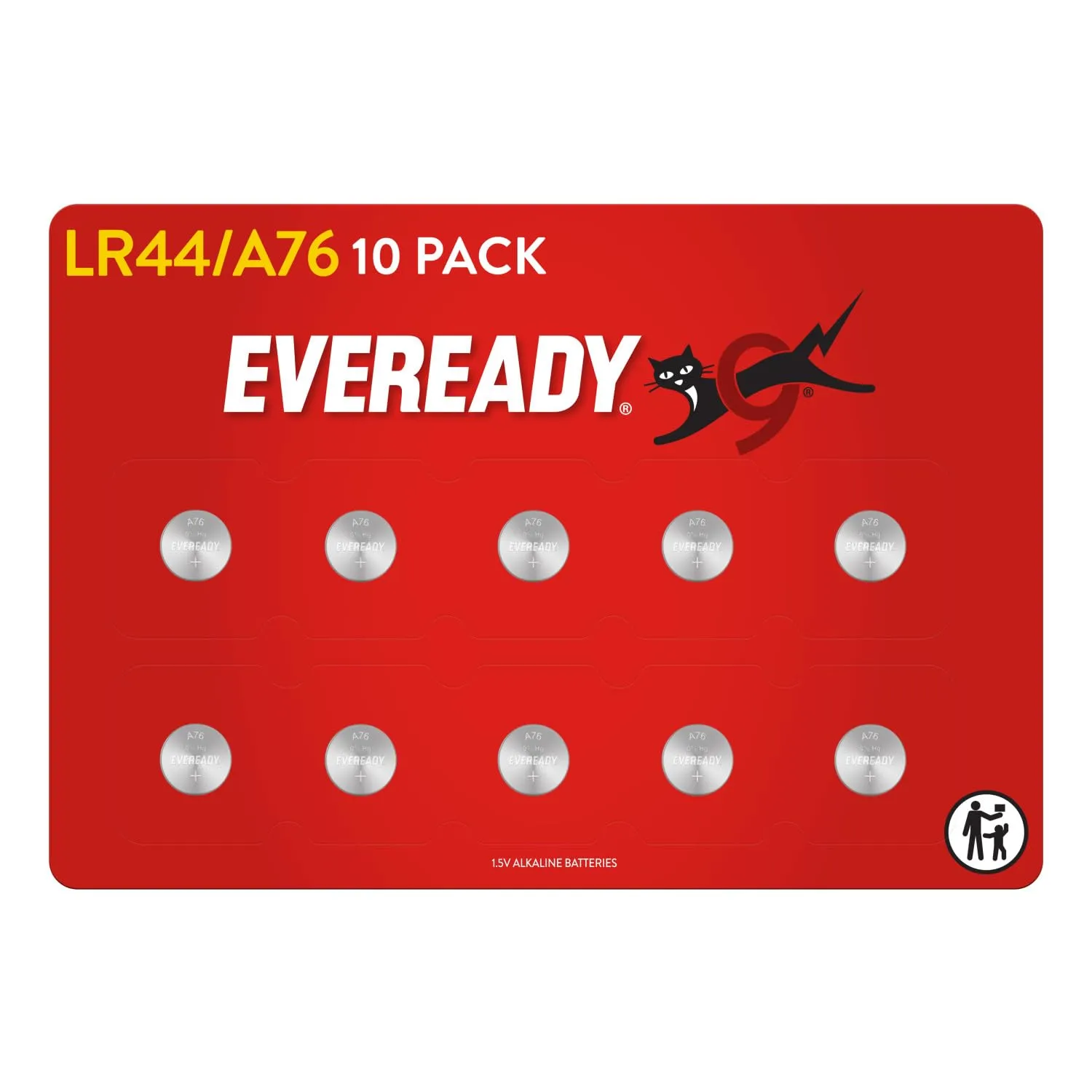 Eveready CR2032 batterie bottone litio 3V confezione 10