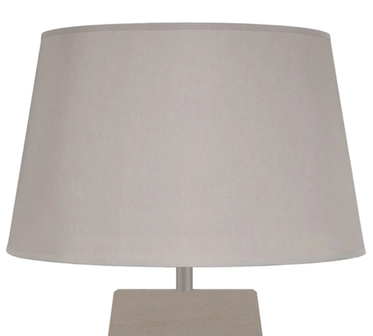 Tosel Vili A lampada tavolo colonna 30x54cm naturale ecru