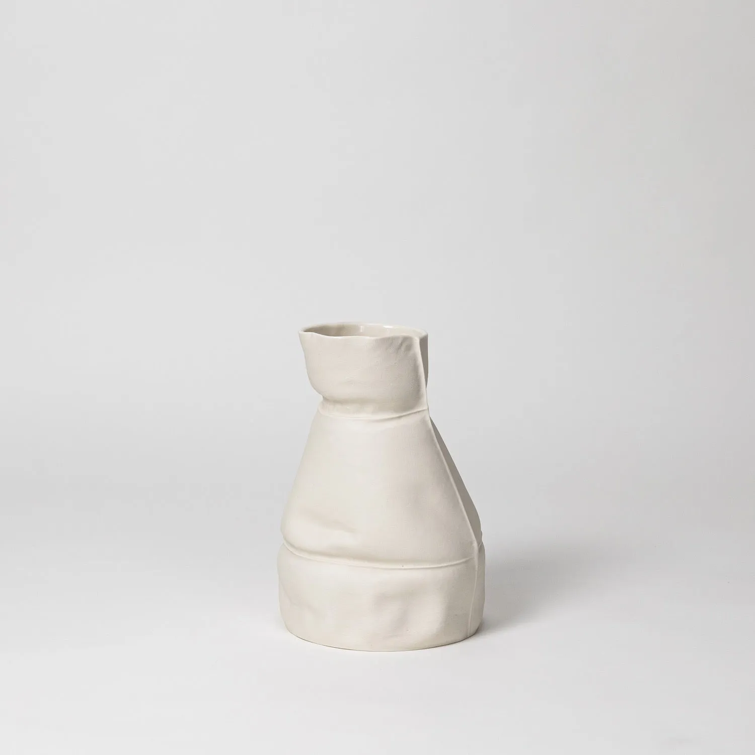 Souda Kawa Vase 16 vaso porcellana bianco