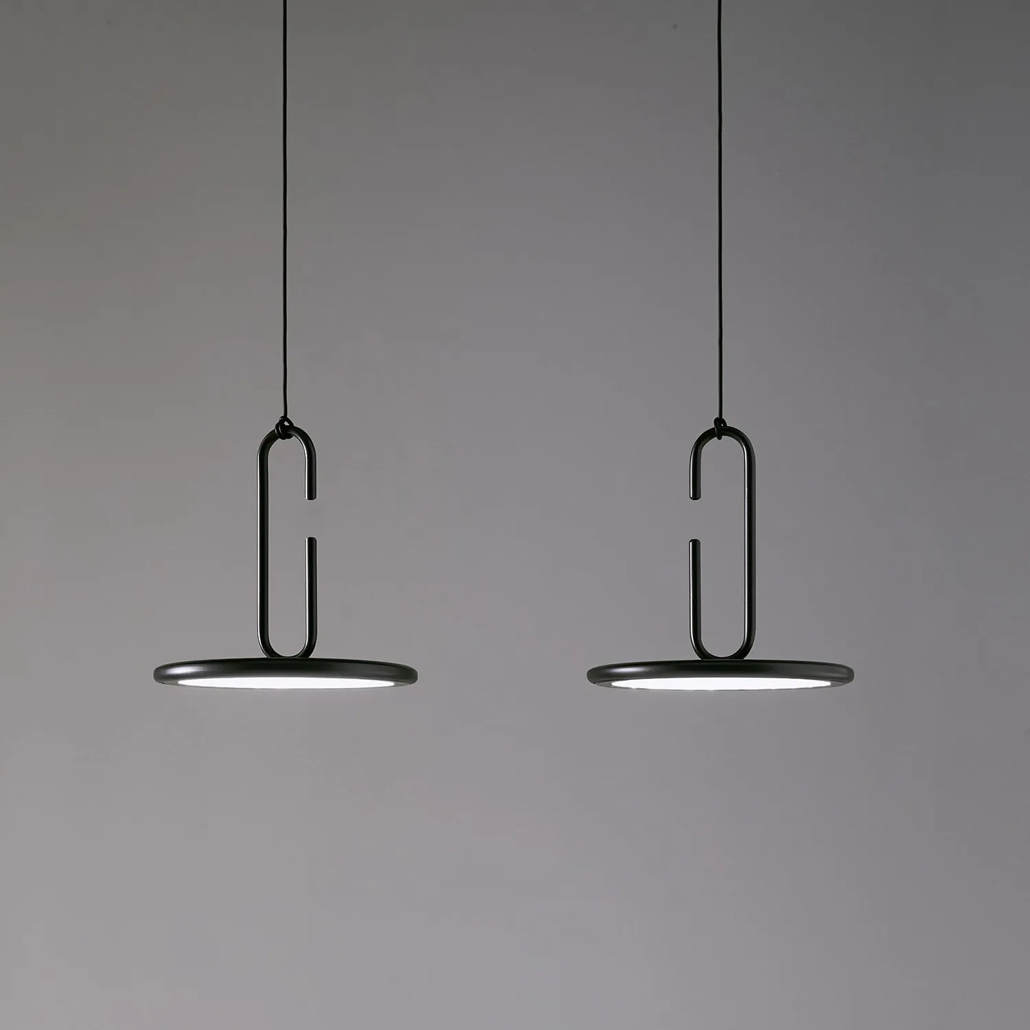 Penta Clip Mini sospensione bronzo/bianco LED 18 cm