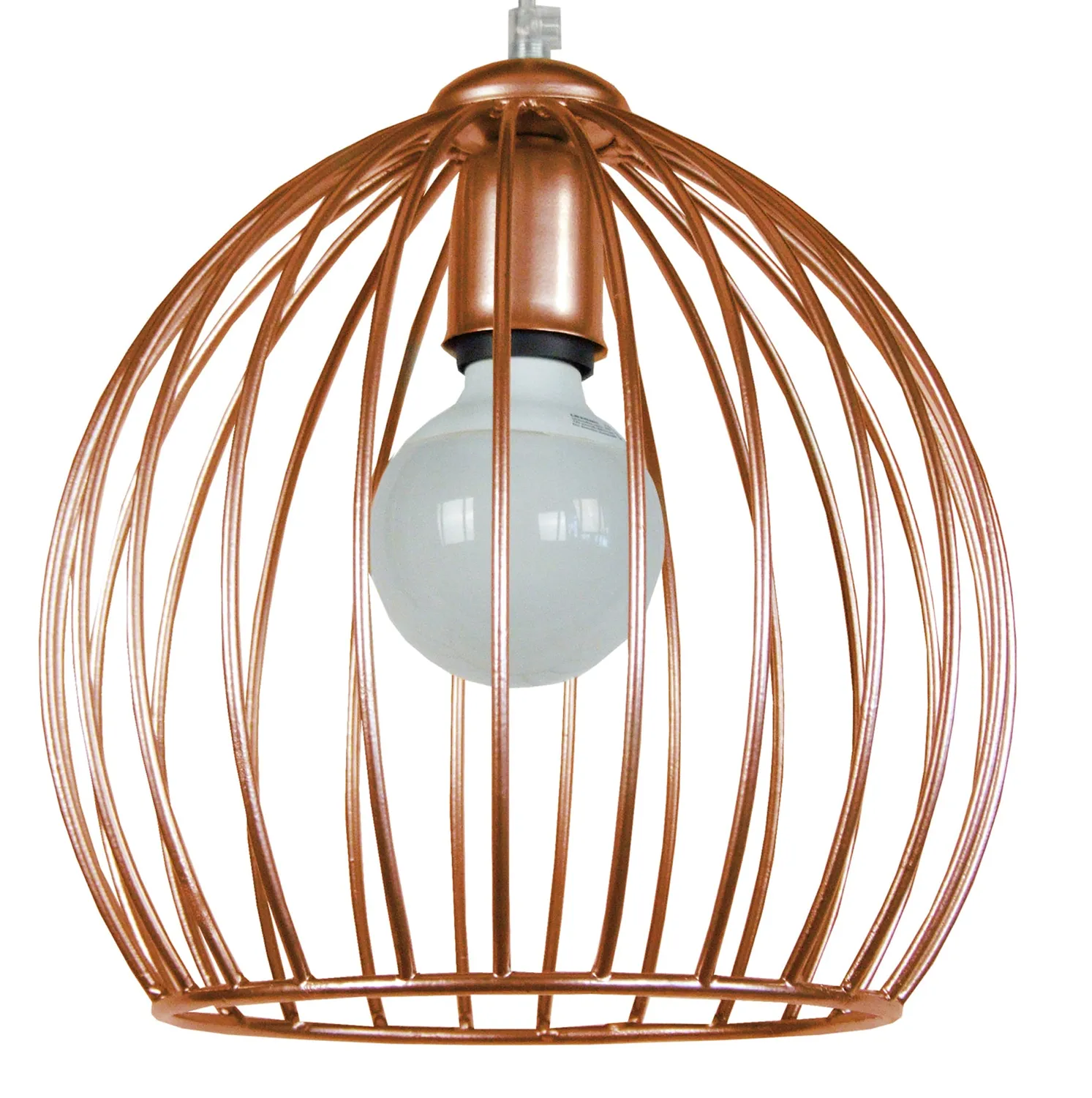 Tosel Grand Ball sospensione globo nero metallo