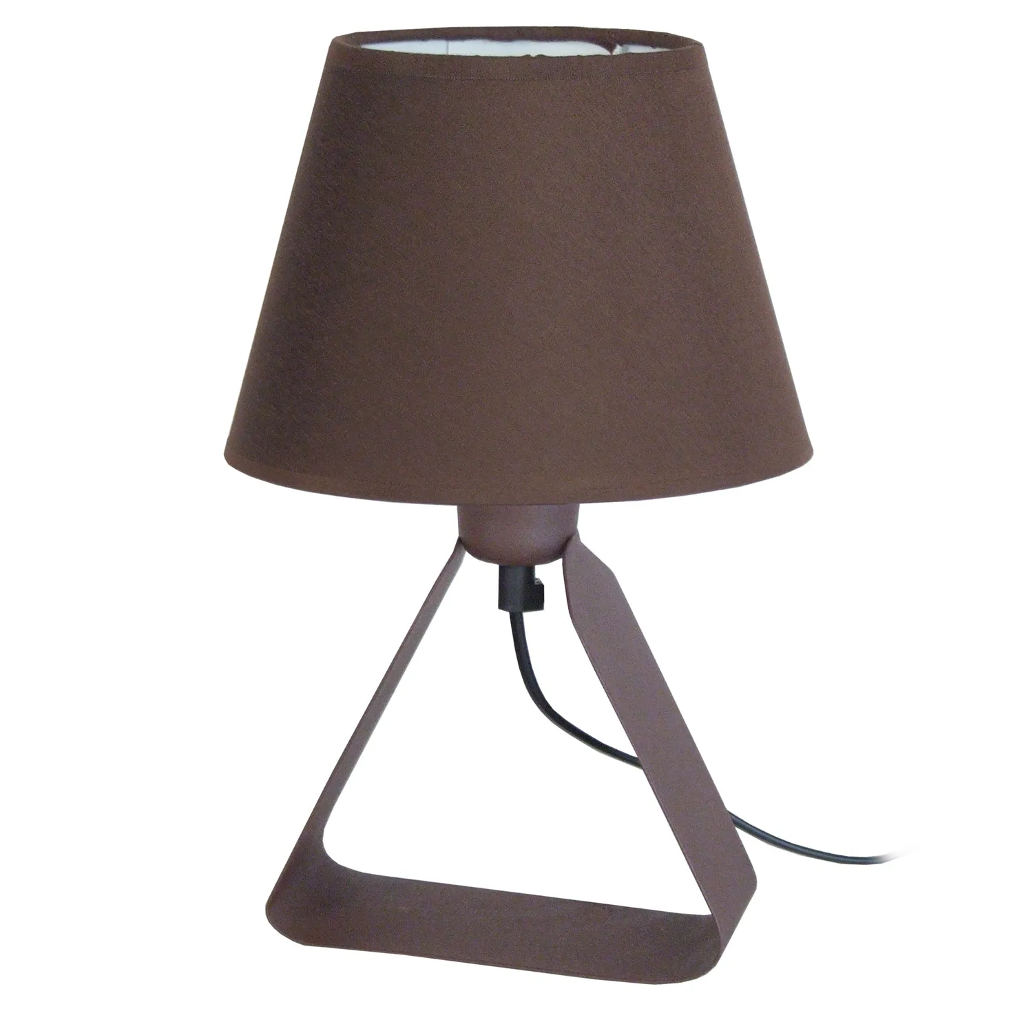 Tosel LUSA lampada tavolo 29 cm nera metallo