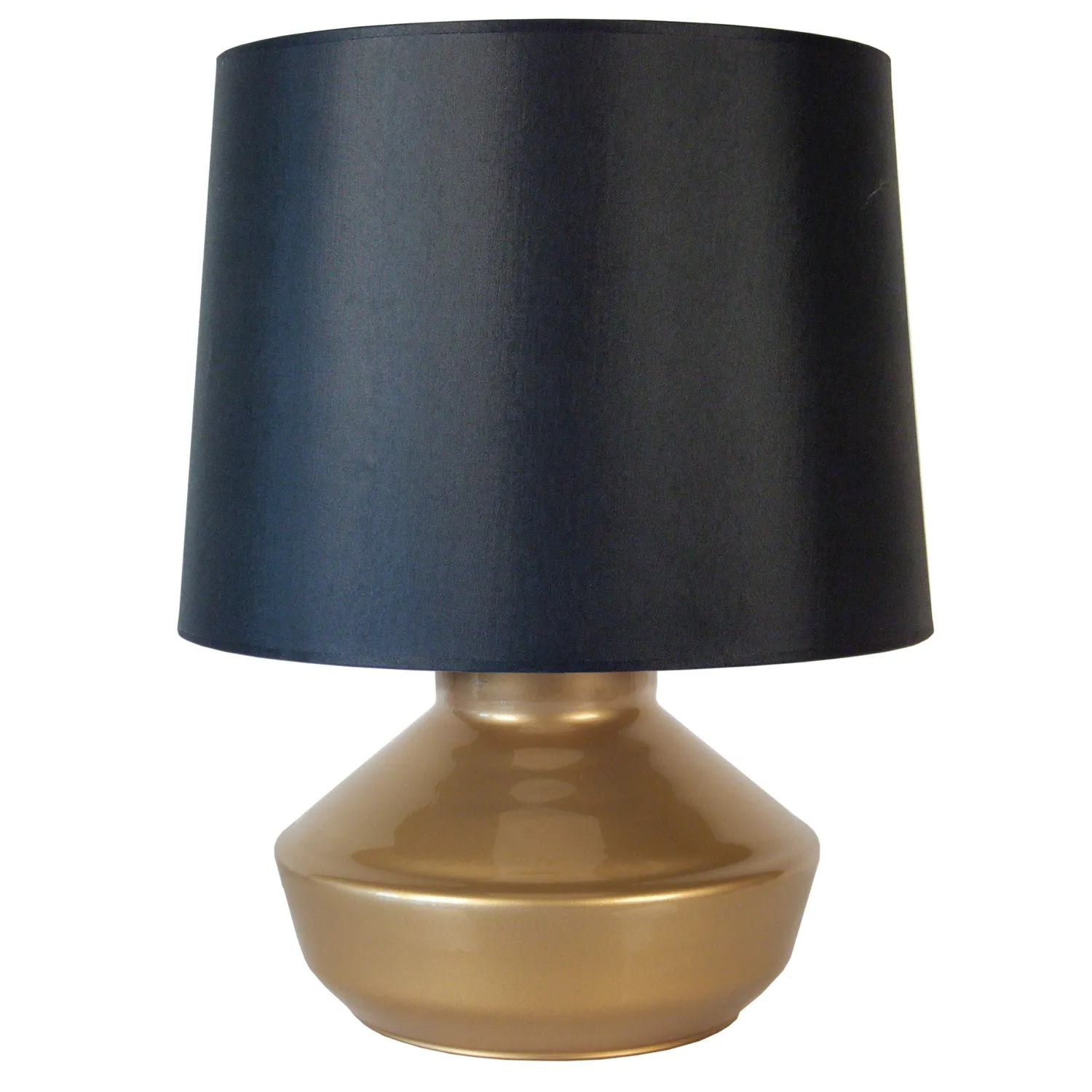 Tosel Espoo lampada tavolo vetro 40cm oro bianco