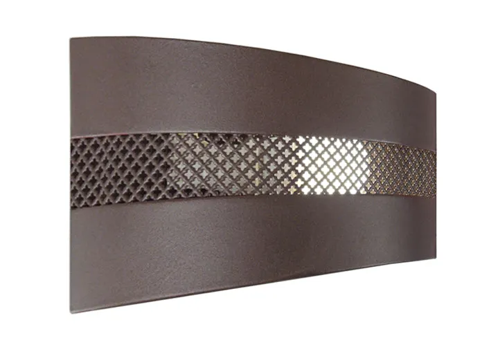 Tosel Evasion applique parete alluminio 25x10 cm
