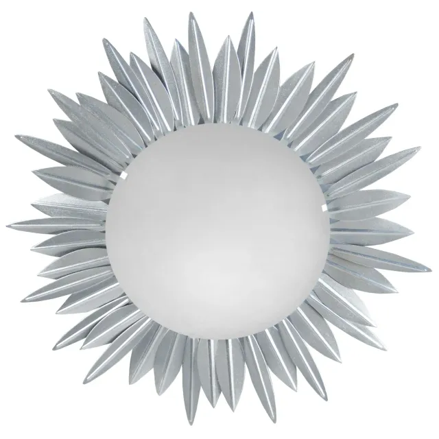 Tosel Soleil plafoniera metallo alluminio vetro E27
