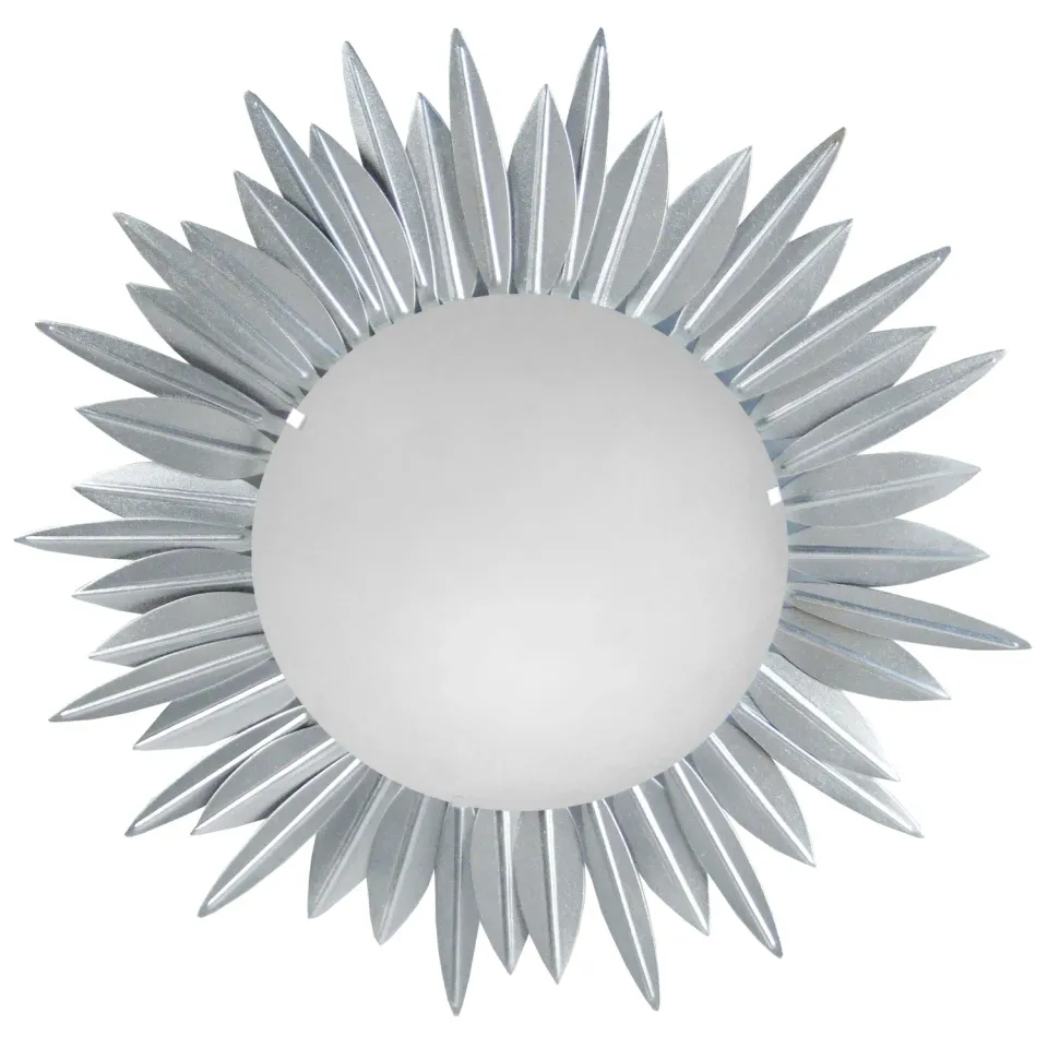 Tosel Soleil plafoniera metallo alluminio vetro E27
