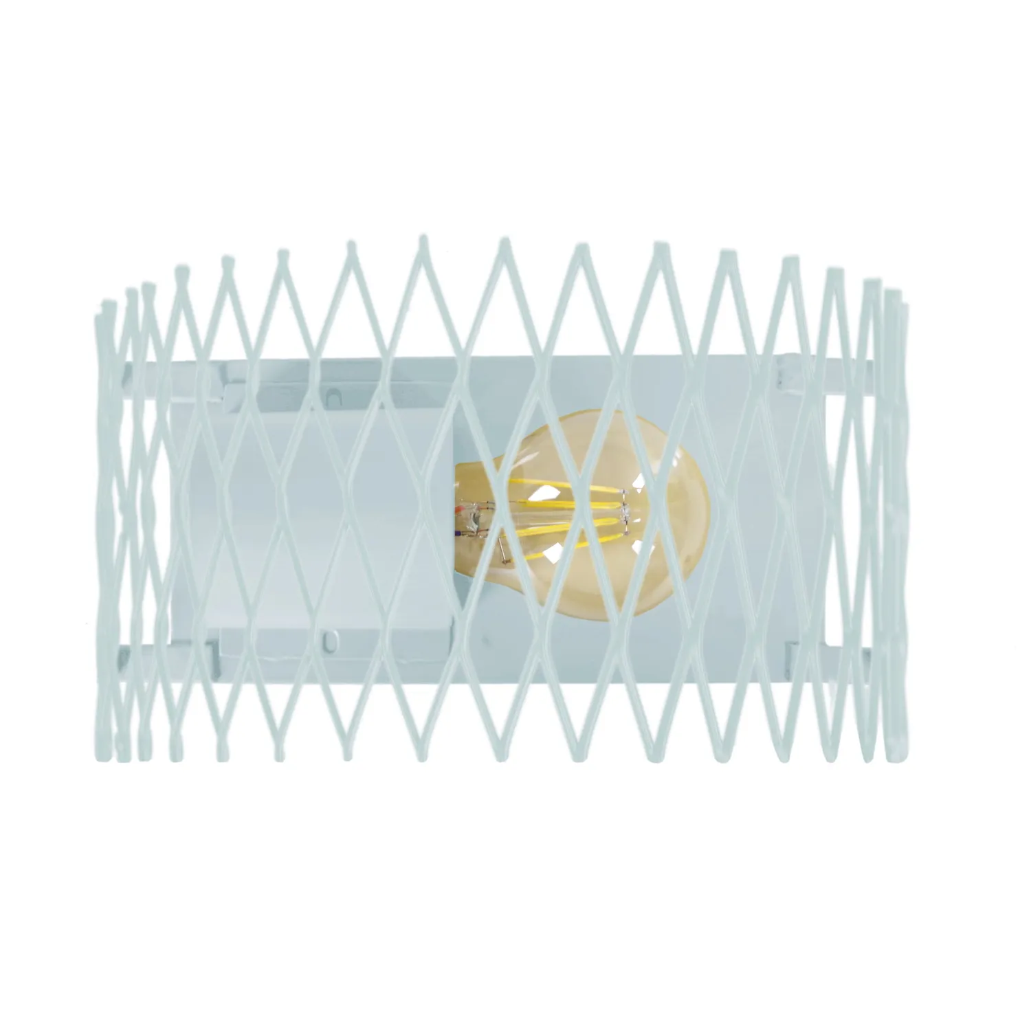 Tosel Aster applique muro nero 25x11 cm luce su e giu