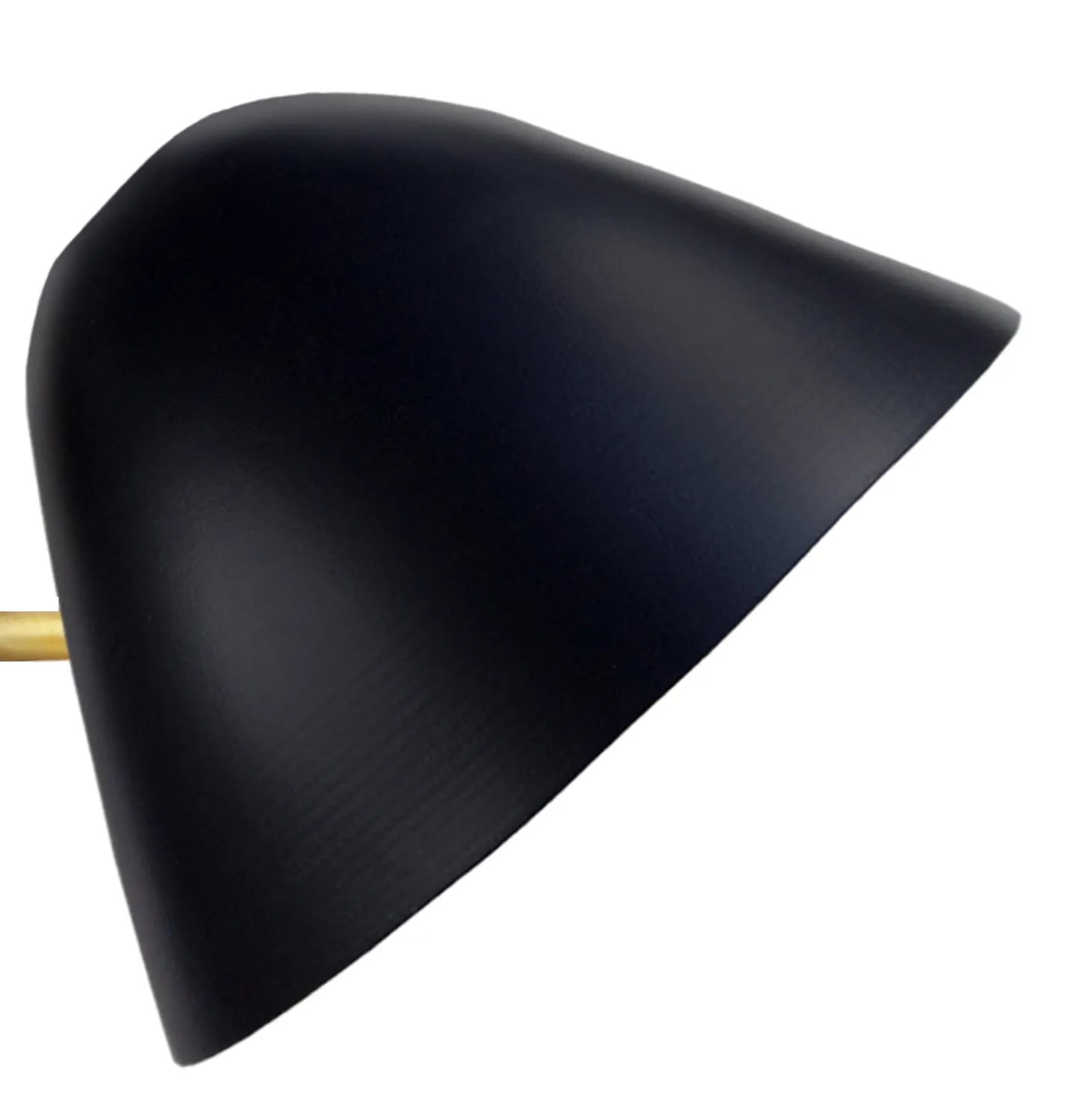 Tosel Nella Lampada da Tavolo Cono 25x42cm Nera Legno