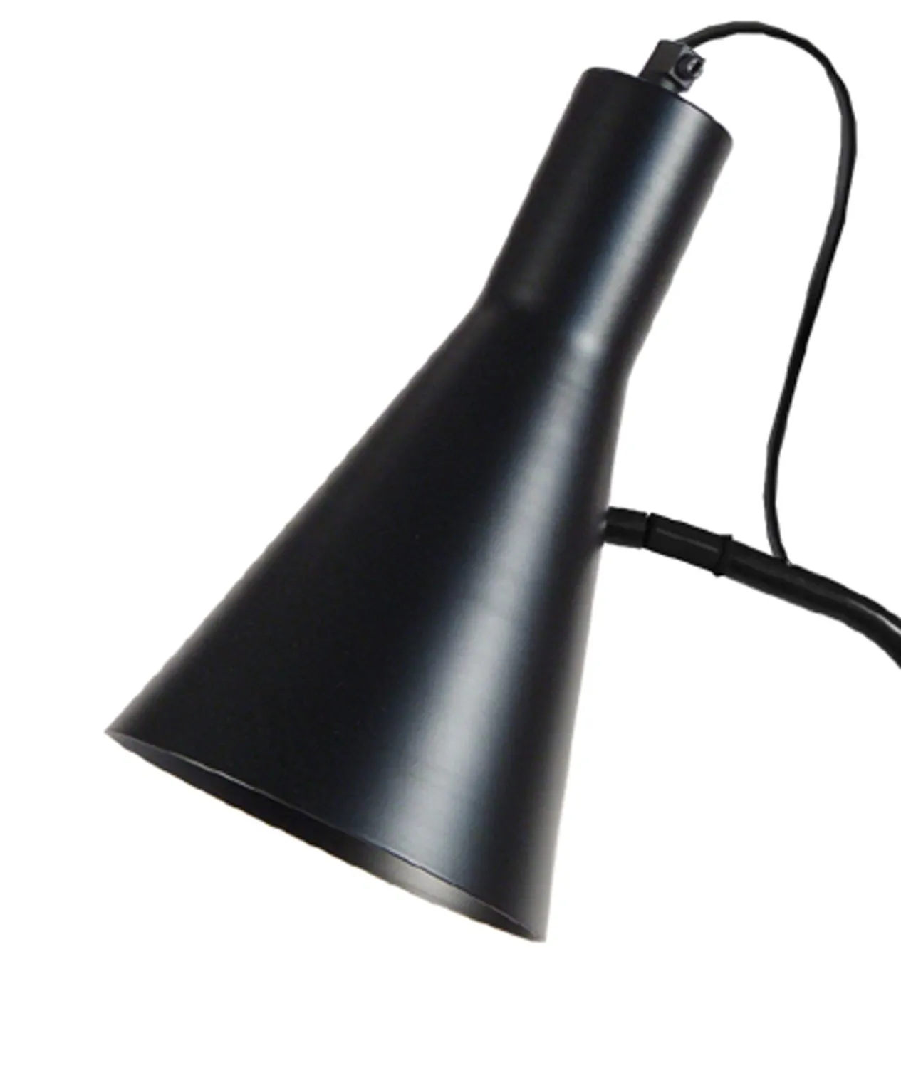Tosel Funnel piantana lettura nera snodabile