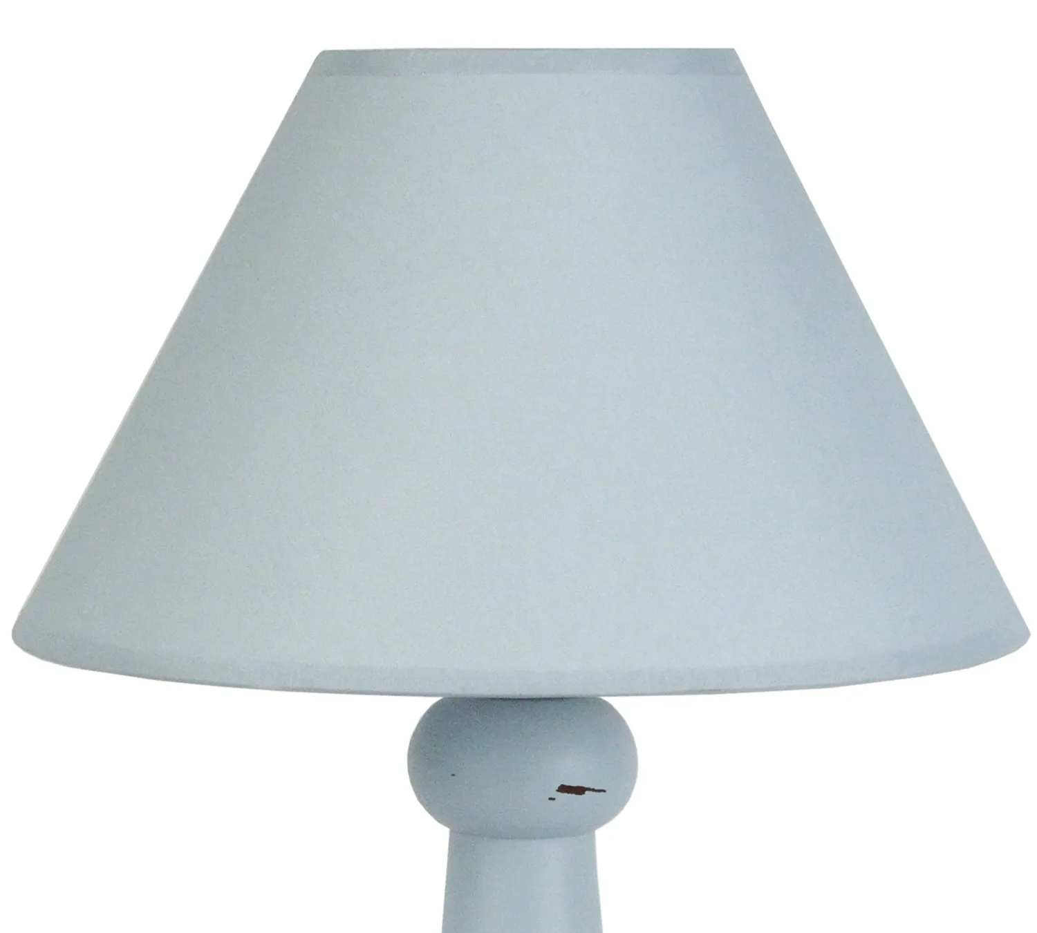 Tosel Fréjus lampada da tavolo bianca 40 cm