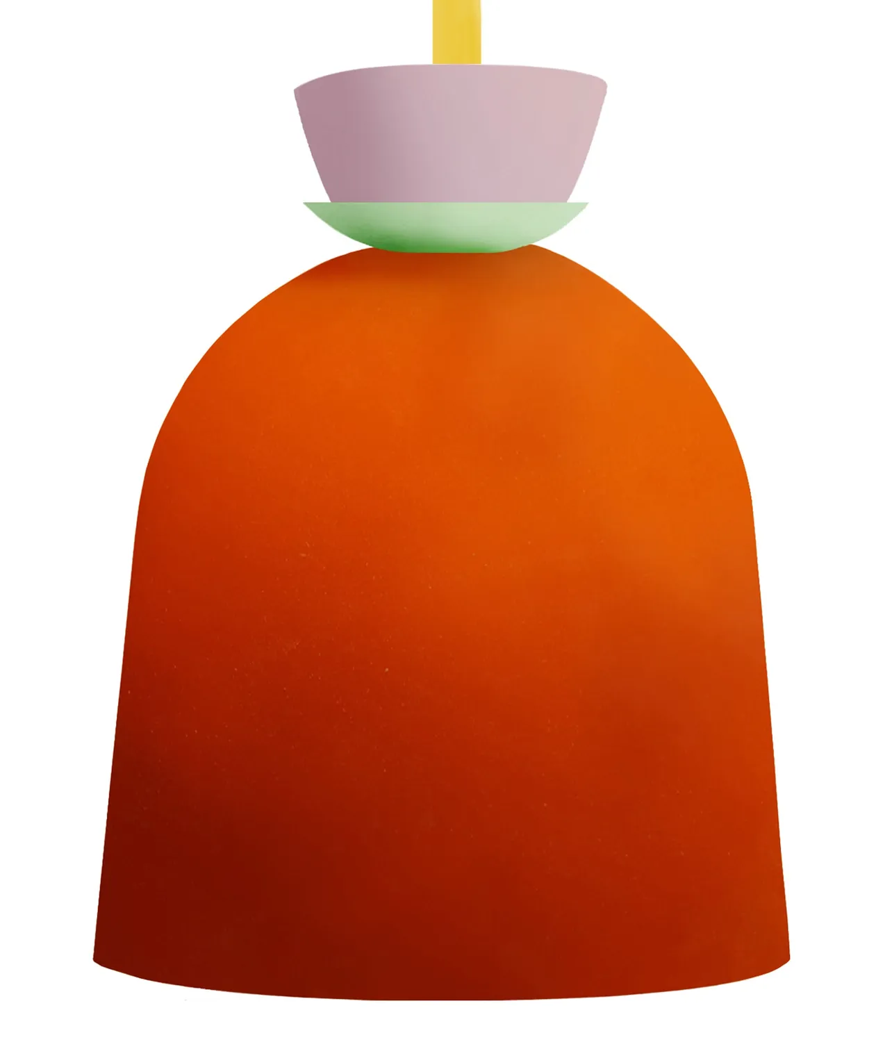 Tosel Brita applique parete snodata 23x27cm metallo