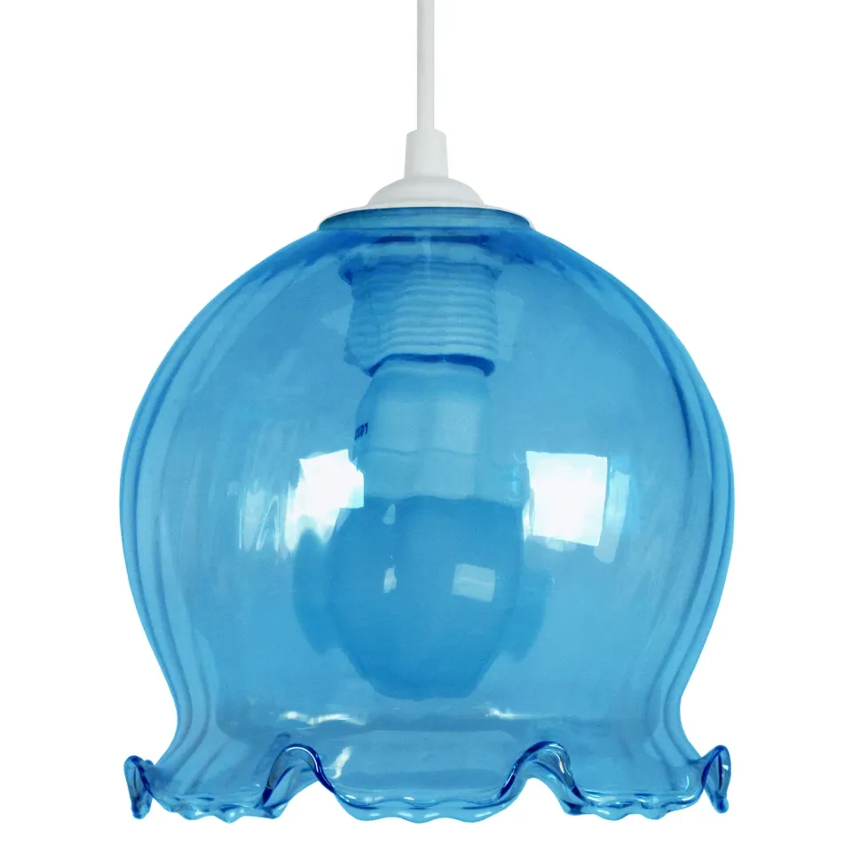 Tosel Domecq Sospensione Vetro 18x100cm Ambra Cupola