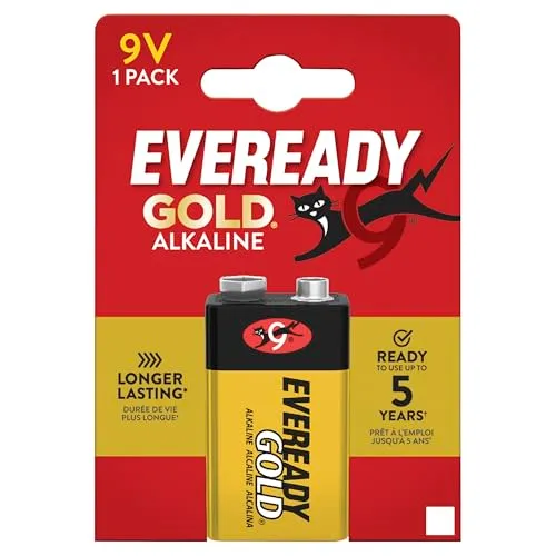 Eveready Gold 9V pila alcalina 9V monouso