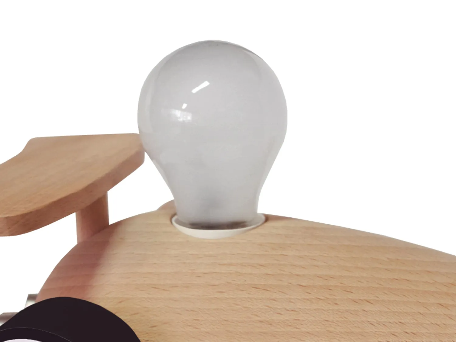 Tosel Mobile lampada da tavolo auto naturale legno