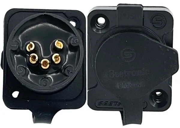 American DJ ElectraPix Bar 8 presa DMX out 5 pin