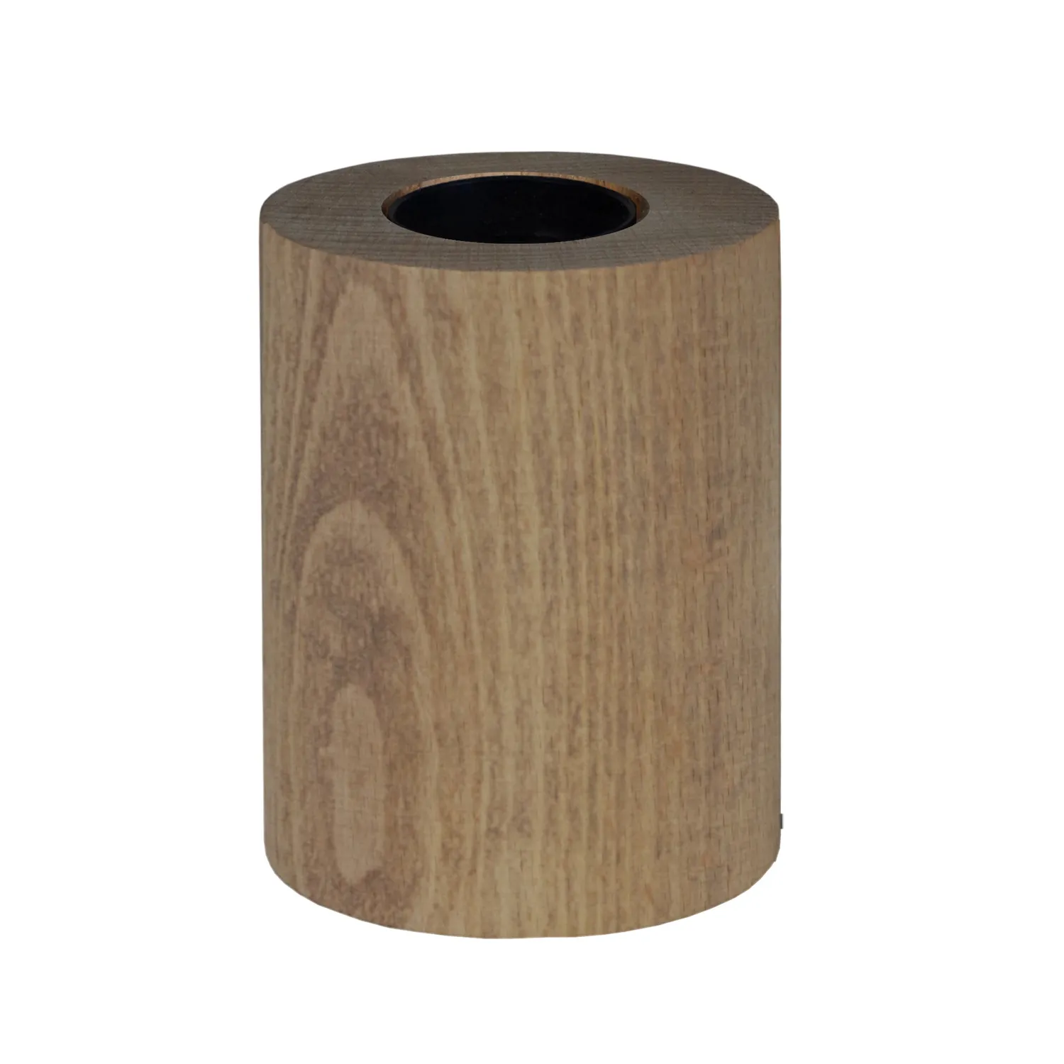 Tosel CYLINDRE piede lampada legno naturale D8 cm E27